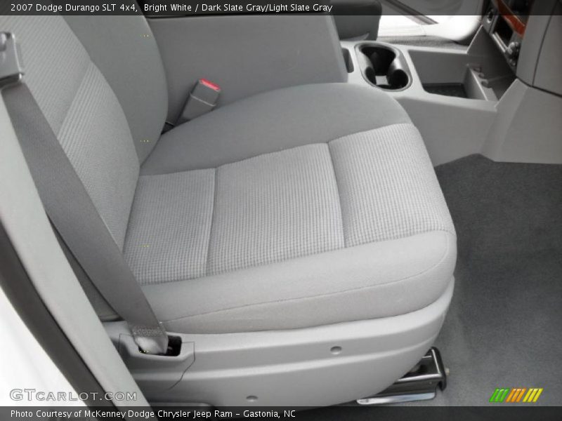 Bright White / Dark Slate Gray/Light Slate Gray 2007 Dodge Durango SLT 4x4