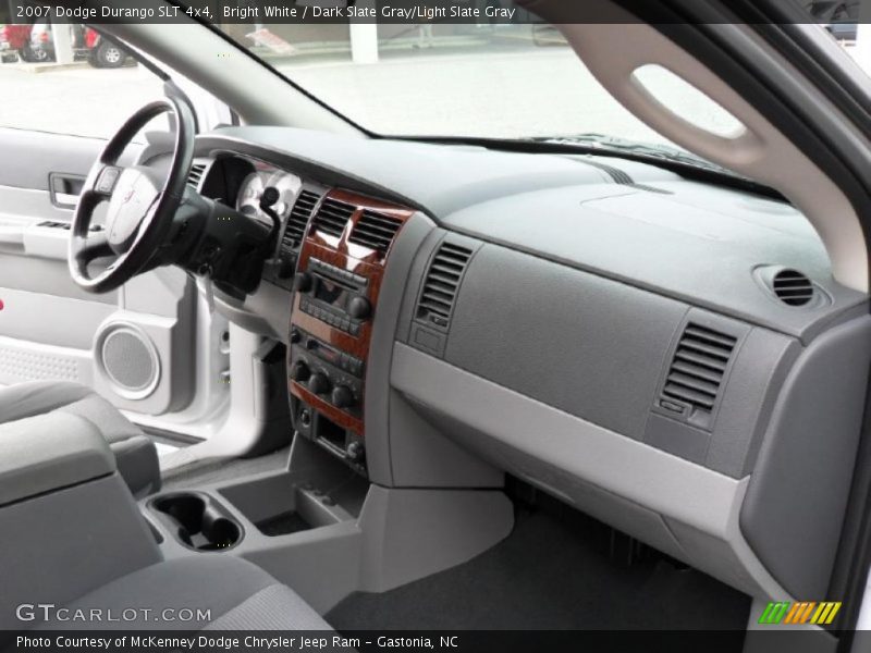 Bright White / Dark Slate Gray/Light Slate Gray 2007 Dodge Durango SLT 4x4