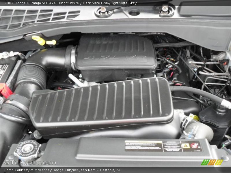 Bright White / Dark Slate Gray/Light Slate Gray 2007 Dodge Durango SLT 4x4