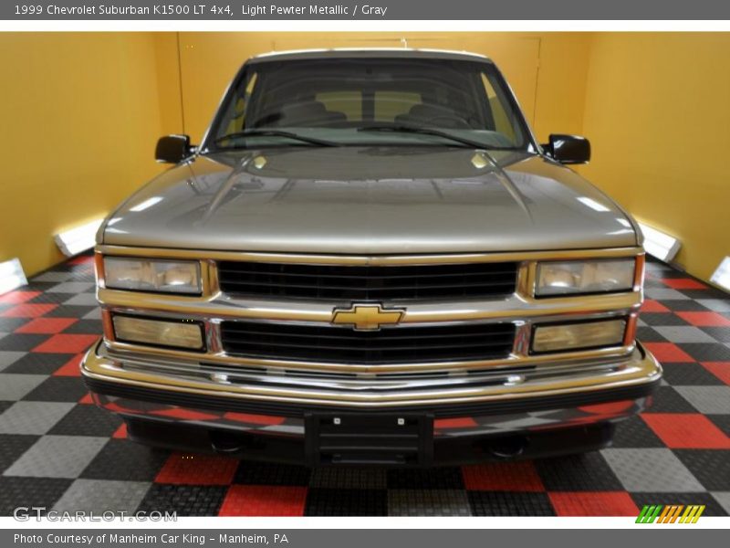 Light Pewter Metallic / Gray 1999 Chevrolet Suburban K1500 LT 4x4