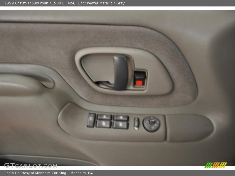Light Pewter Metallic / Gray 1999 Chevrolet Suburban K1500 LT 4x4