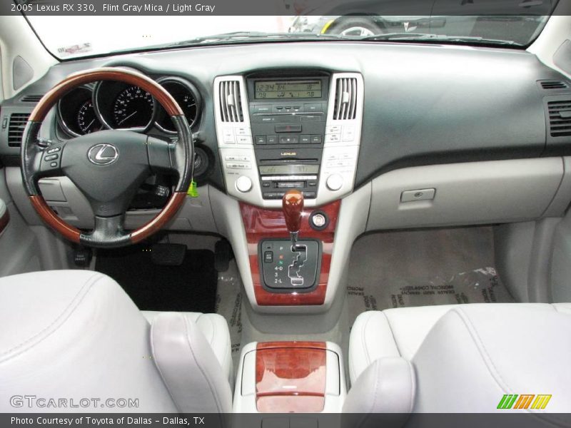 Flint Gray Mica / Light Gray 2005 Lexus RX 330
