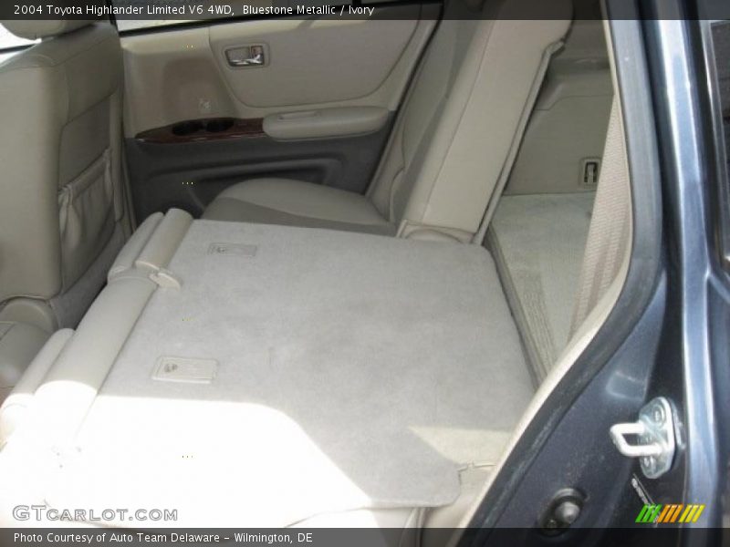 Bluestone Metallic / Ivory 2004 Toyota Highlander Limited V6 4WD
