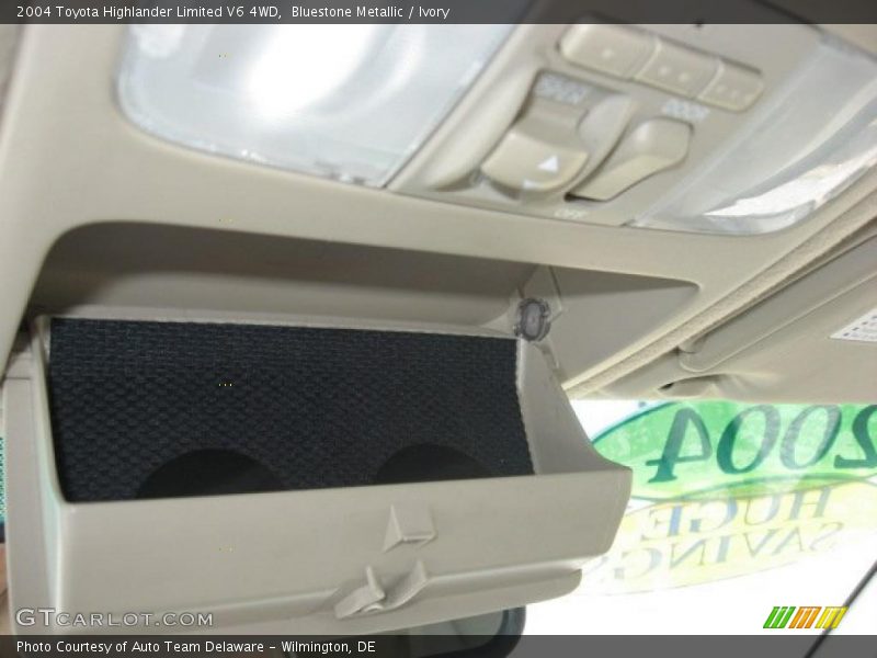 Bluestone Metallic / Ivory 2004 Toyota Highlander Limited V6 4WD