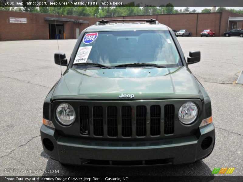 Jeep Green Metallic / Pastel Pebble Beige 2008 Jeep Patriot Sport