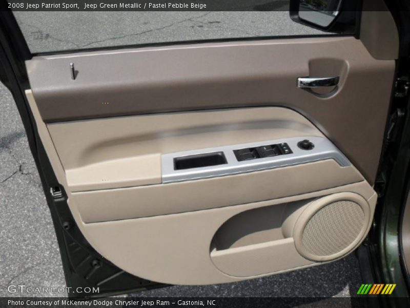 Jeep Green Metallic / Pastel Pebble Beige 2008 Jeep Patriot Sport
