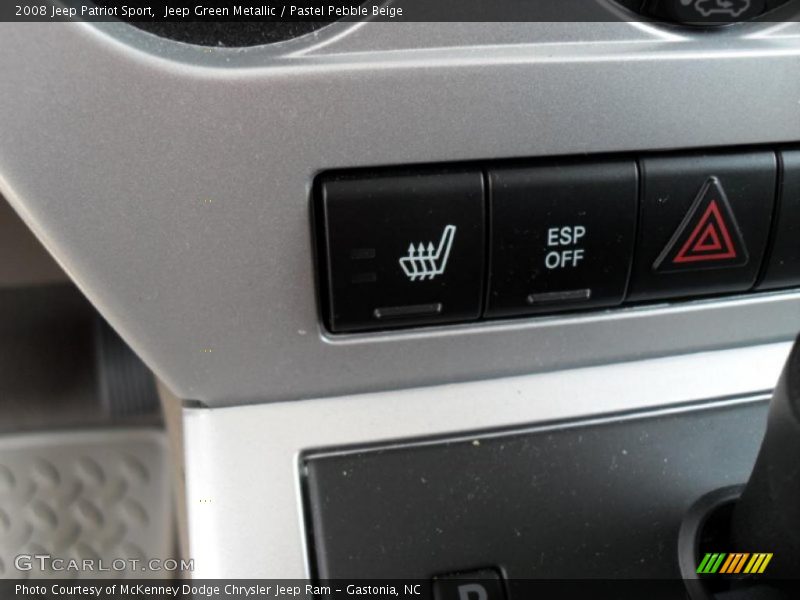 Jeep Green Metallic / Pastel Pebble Beige 2008 Jeep Patriot Sport