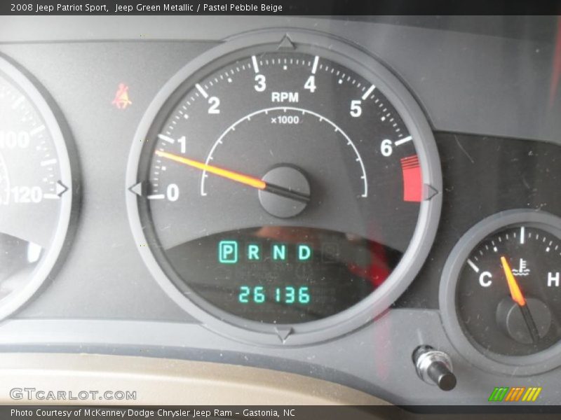 Jeep Green Metallic / Pastel Pebble Beige 2008 Jeep Patriot Sport