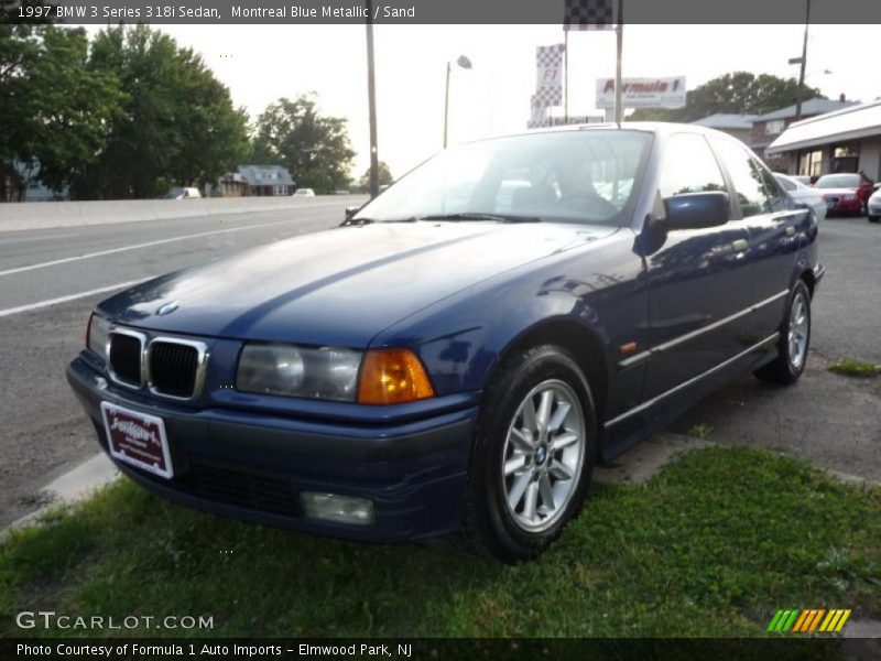 Montreal Blue Metallic / Sand 1997 BMW 3 Series 318i Sedan