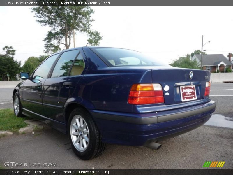 Montreal Blue Metallic / Sand 1997 BMW 3 Series 318i Sedan