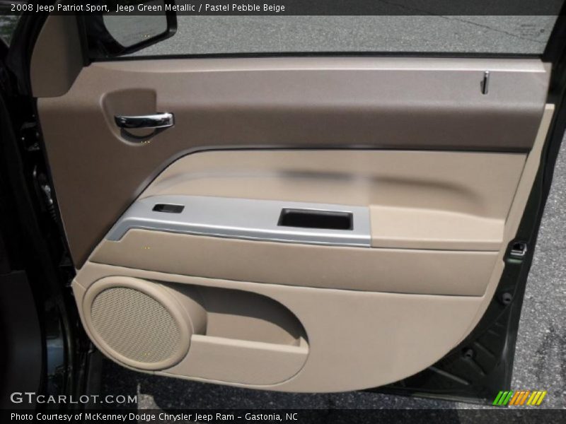 Jeep Green Metallic / Pastel Pebble Beige 2008 Jeep Patriot Sport