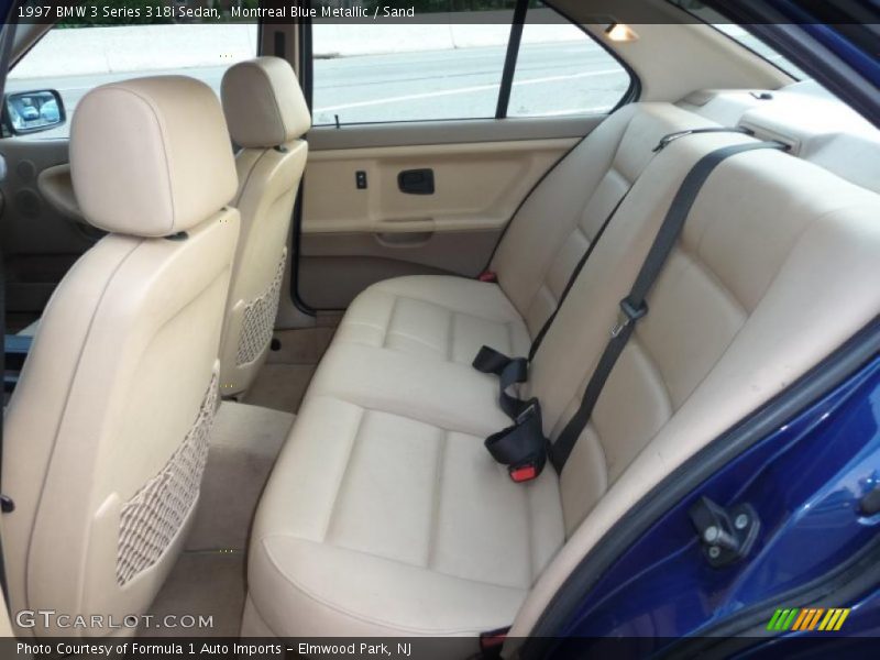 Montreal Blue Metallic / Sand 1997 BMW 3 Series 318i Sedan