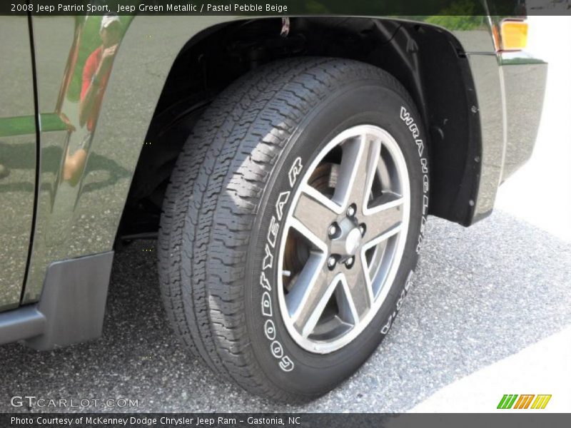Jeep Green Metallic / Pastel Pebble Beige 2008 Jeep Patriot Sport