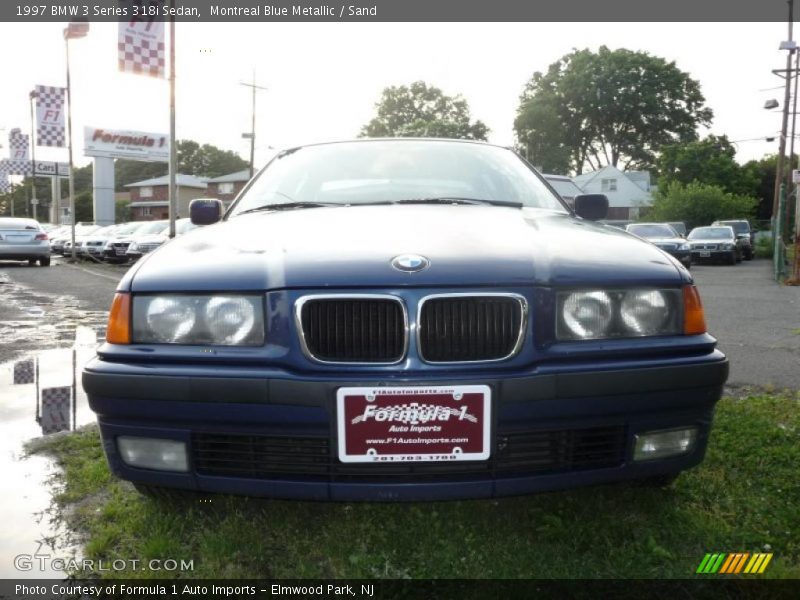 Montreal Blue Metallic / Sand 1997 BMW 3 Series 318i Sedan