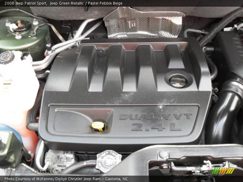 Jeep Green Metallic / Pastel Pebble Beige 2008 Jeep Patriot Sport