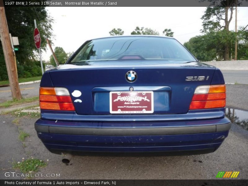 Montreal Blue Metallic / Sand 1997 BMW 3 Series 318i Sedan