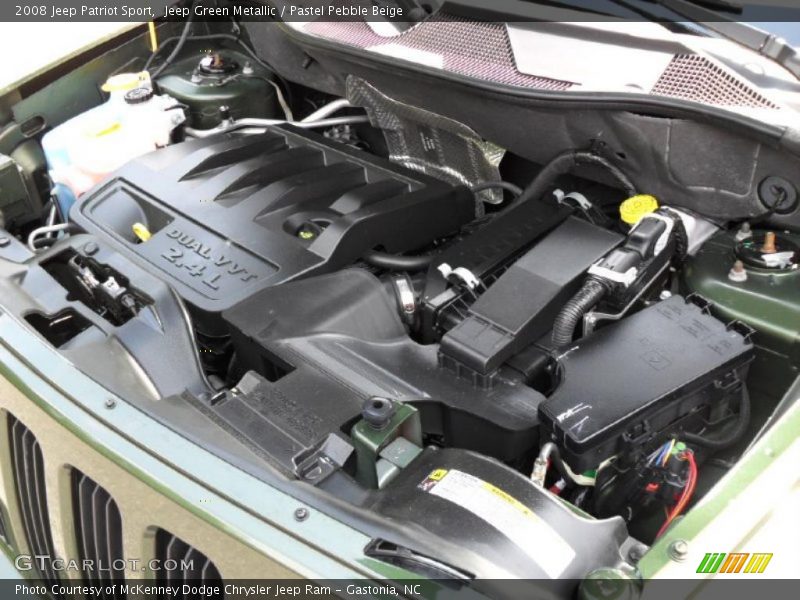 Jeep Green Metallic / Pastel Pebble Beige 2008 Jeep Patriot Sport