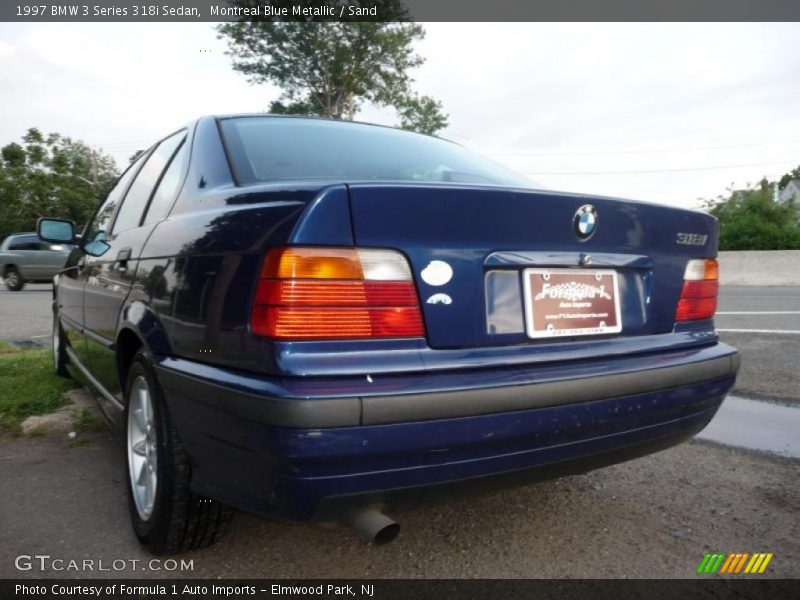 Montreal Blue Metallic / Sand 1997 BMW 3 Series 318i Sedan