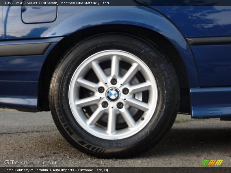 Montreal Blue Metallic / Sand 1997 BMW 3 Series 318i Sedan