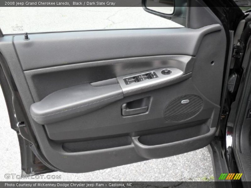 Black / Dark Slate Gray 2008 Jeep Grand Cherokee Laredo