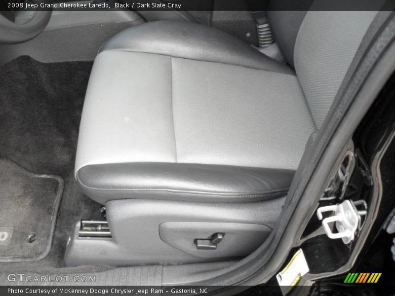 Black / Dark Slate Gray 2008 Jeep Grand Cherokee Laredo