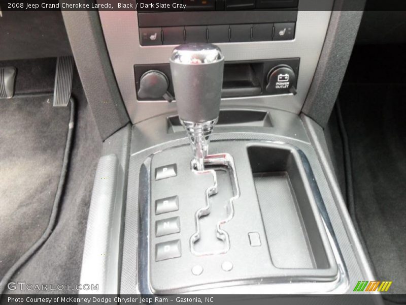 Black / Dark Slate Gray 2008 Jeep Grand Cherokee Laredo