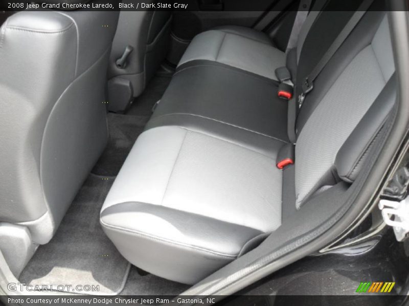 Black / Dark Slate Gray 2008 Jeep Grand Cherokee Laredo