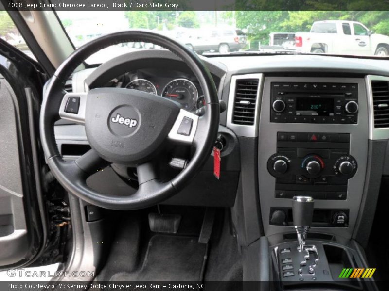 Black / Dark Slate Gray 2008 Jeep Grand Cherokee Laredo