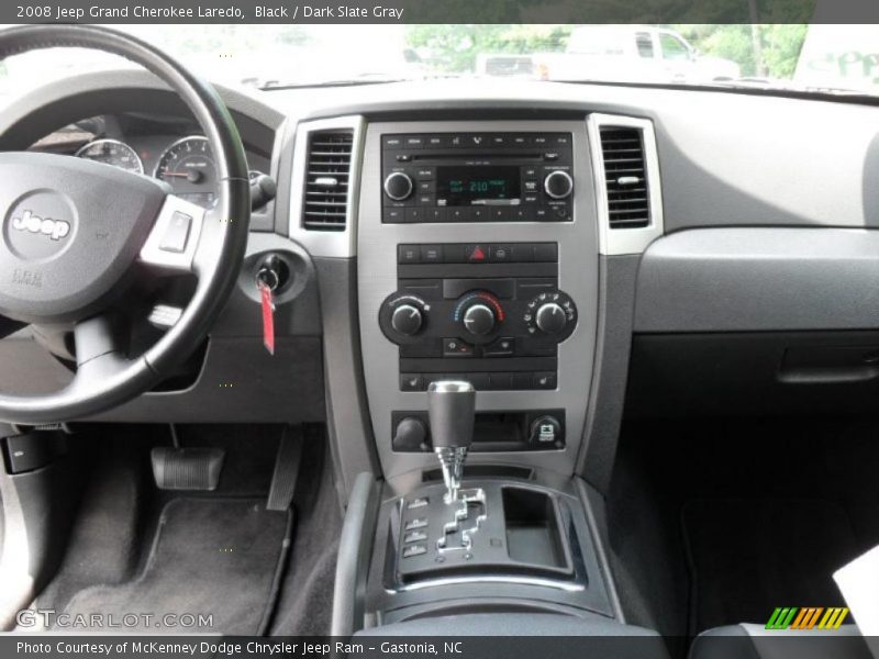 Black / Dark Slate Gray 2008 Jeep Grand Cherokee Laredo