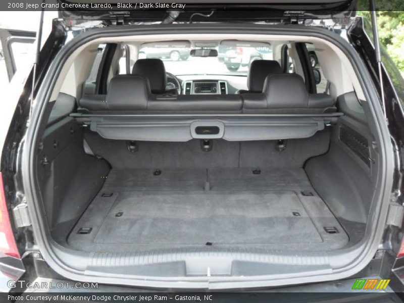 Black / Dark Slate Gray 2008 Jeep Grand Cherokee Laredo