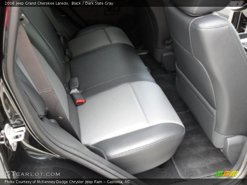 Black / Dark Slate Gray 2008 Jeep Grand Cherokee Laredo