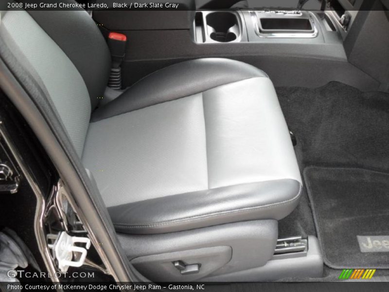 Black / Dark Slate Gray 2008 Jeep Grand Cherokee Laredo