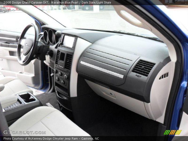 Marathon Blue Pearl / Dark Slate/Light Shale 2008 Dodge Grand Caravan SXT