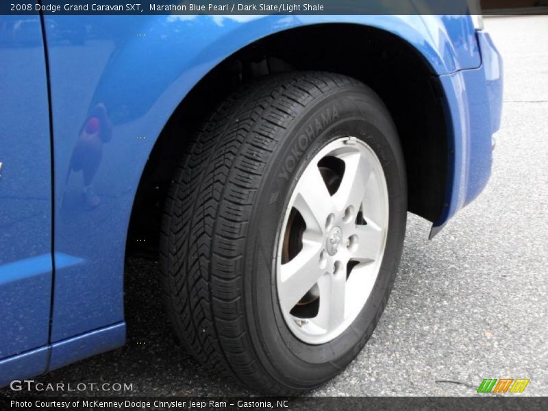 Marathon Blue Pearl / Dark Slate/Light Shale 2008 Dodge Grand Caravan SXT