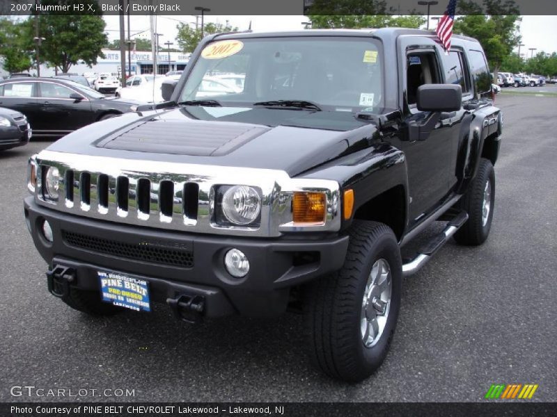 Black / Ebony Black 2007 Hummer H3 X