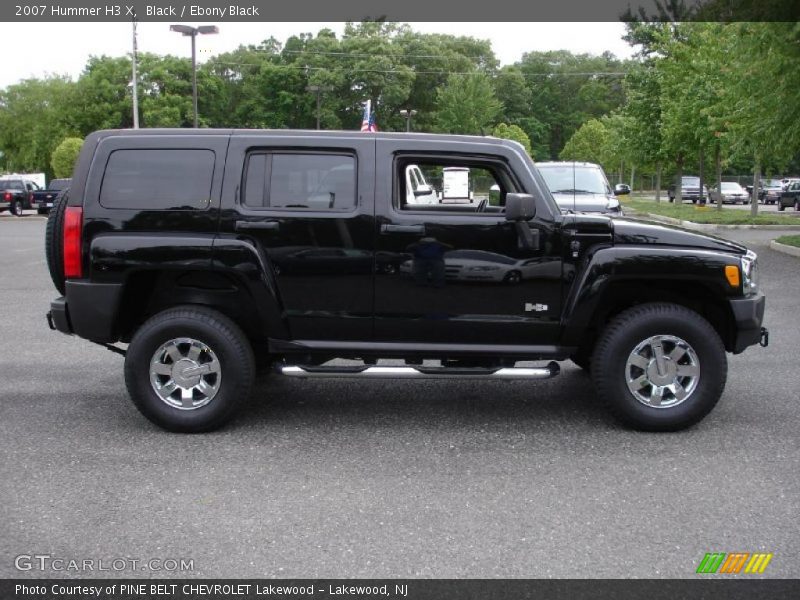 Black / Ebony Black 2007 Hummer H3 X