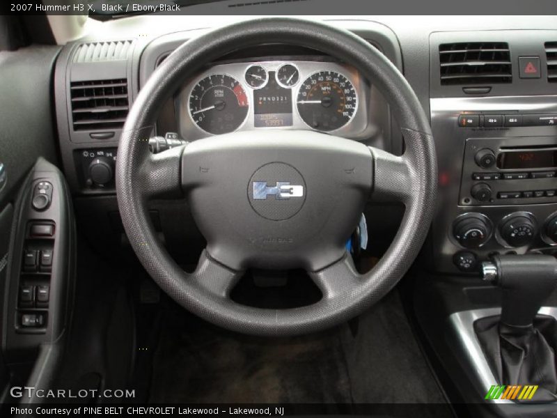 Black / Ebony Black 2007 Hummer H3 X
