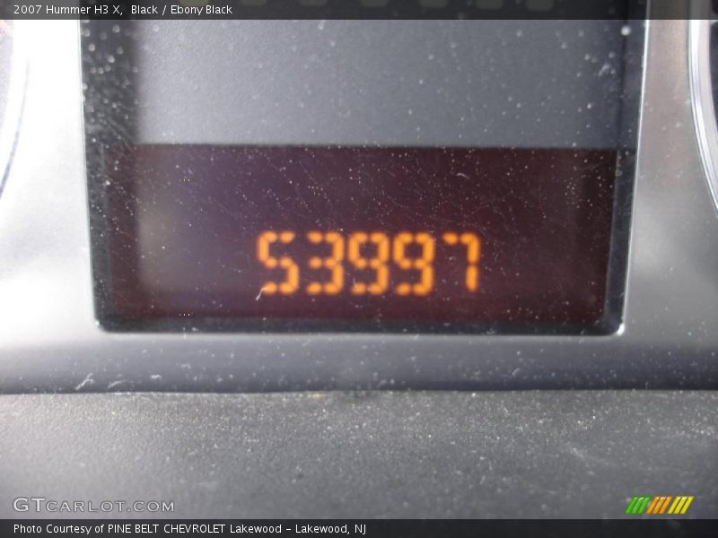 Black / Ebony Black 2007 Hummer H3 X