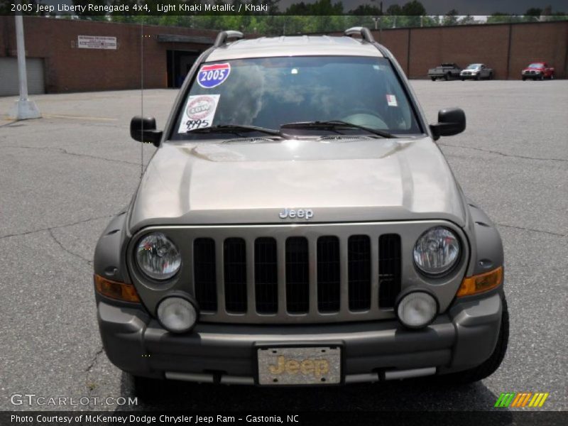Light Khaki Metallic / Khaki 2005 Jeep Liberty Renegade 4x4