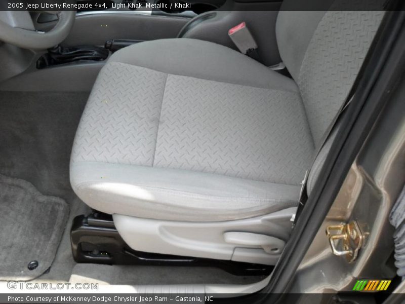 Light Khaki Metallic / Khaki 2005 Jeep Liberty Renegade 4x4
