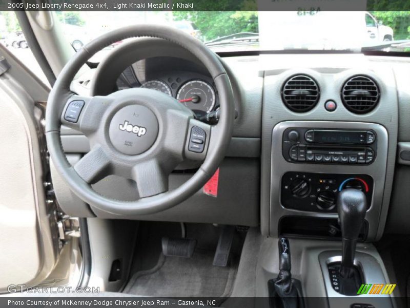 Light Khaki Metallic / Khaki 2005 Jeep Liberty Renegade 4x4
