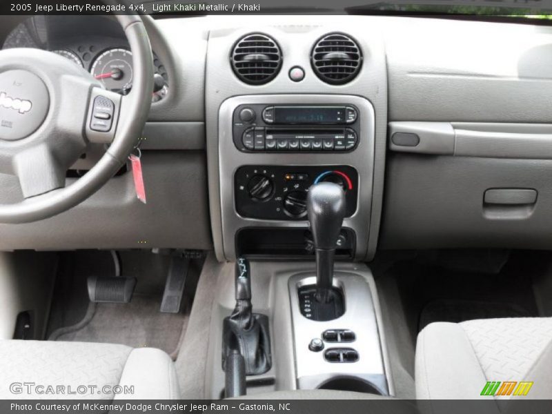 Light Khaki Metallic / Khaki 2005 Jeep Liberty Renegade 4x4
