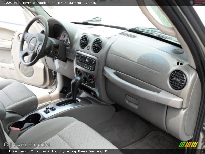 Light Khaki Metallic / Khaki 2005 Jeep Liberty Renegade 4x4