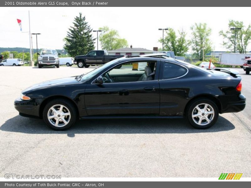 Onyx Black / Pewter 2001 Oldsmobile Alero GLS Coupe