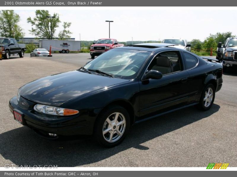 Onyx Black / Pewter 2001 Oldsmobile Alero GLS Coupe