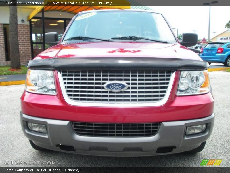 Redfire Metallic / Medium Flint Grey 2005 Ford Expedition XLT