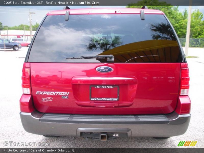 Redfire Metallic / Medium Flint Grey 2005 Ford Expedition XLT
