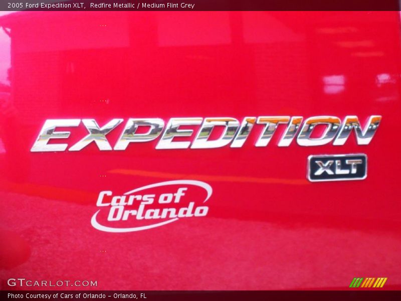 Redfire Metallic / Medium Flint Grey 2005 Ford Expedition XLT