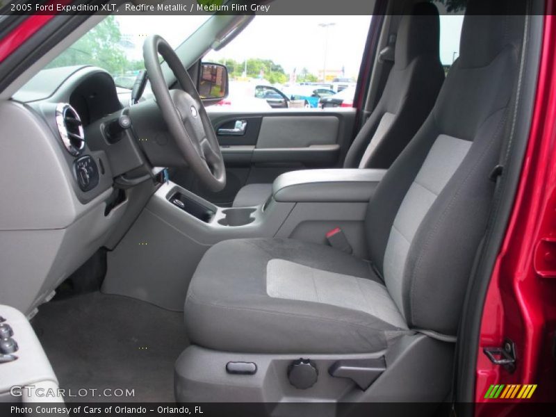 Redfire Metallic / Medium Flint Grey 2005 Ford Expedition XLT