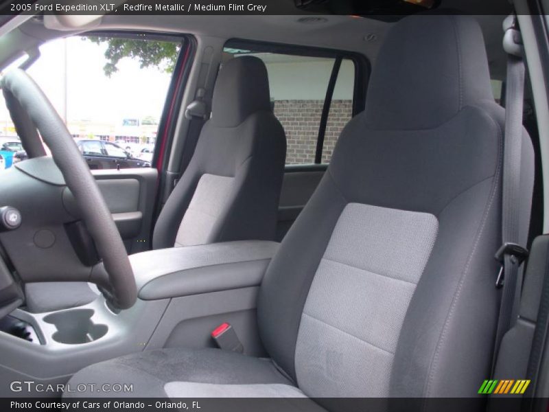 Redfire Metallic / Medium Flint Grey 2005 Ford Expedition XLT